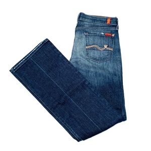 7 For All Mankind Bootcut Size 30 Jeans EUC!